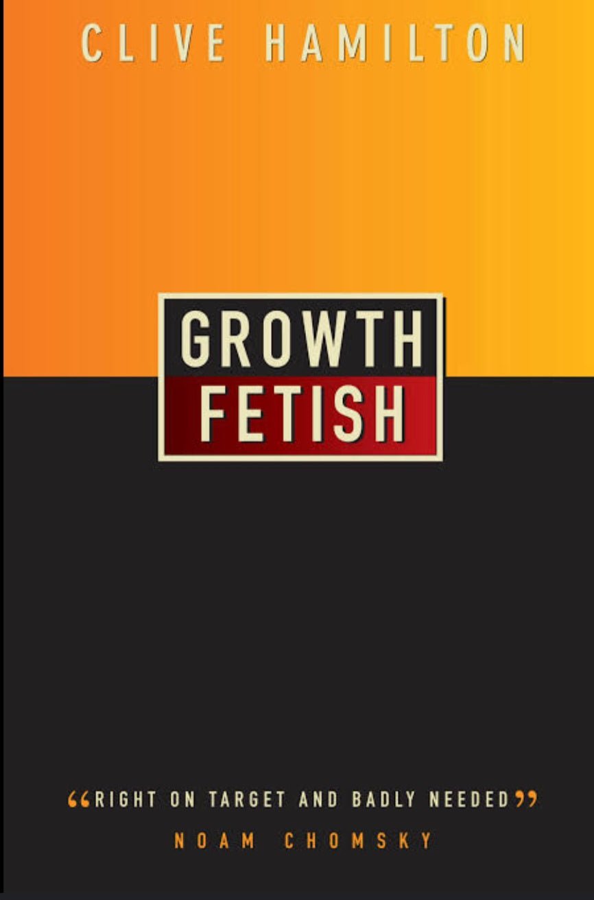 Our pick: "Growth Fetish" by Clive Hamilton - Oakmont Books