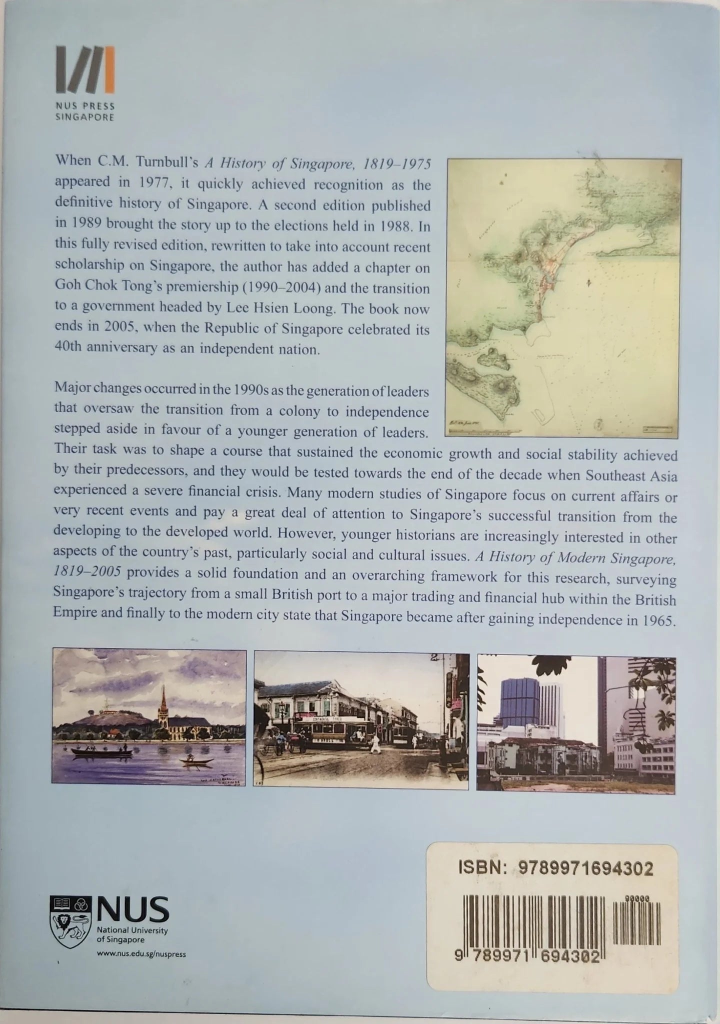 A History of Modern Singapore 1819 - 2005 - Oakmont Books