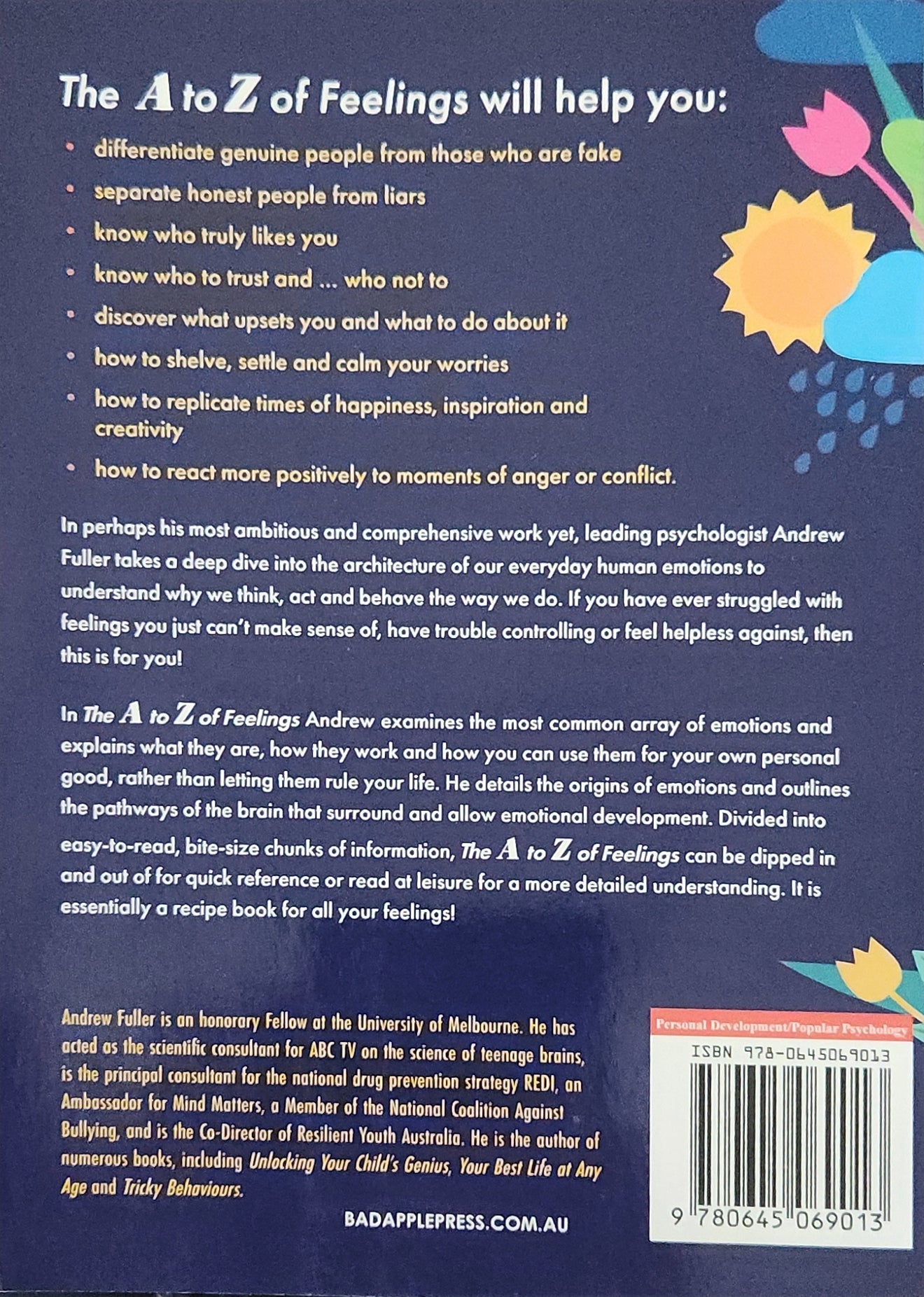 A to Z of Feelings: How to Make Your Emotions Work for You and not Against You - Oakmont Books