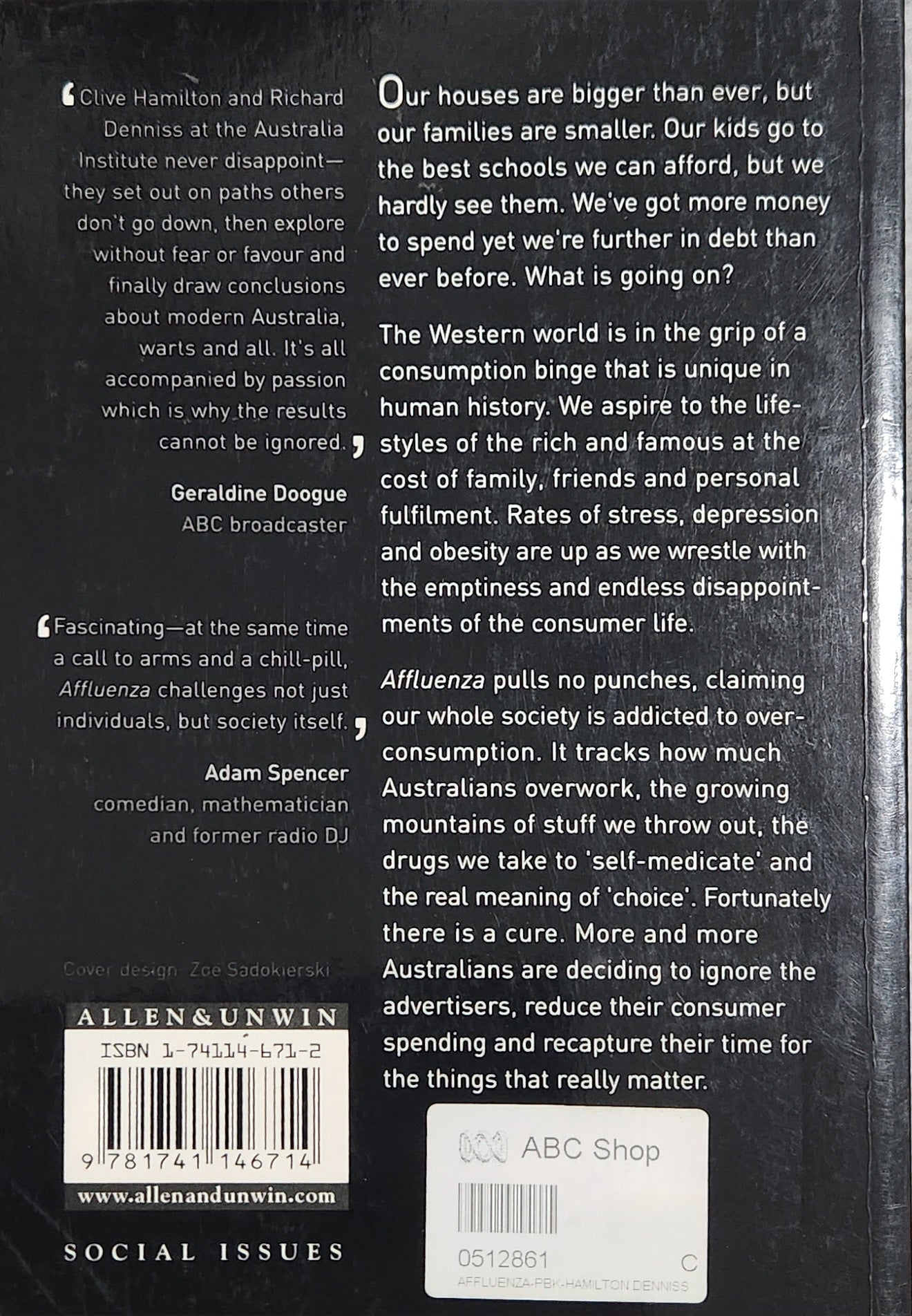 Affluenza: When too much is never enough - Oakmont Books