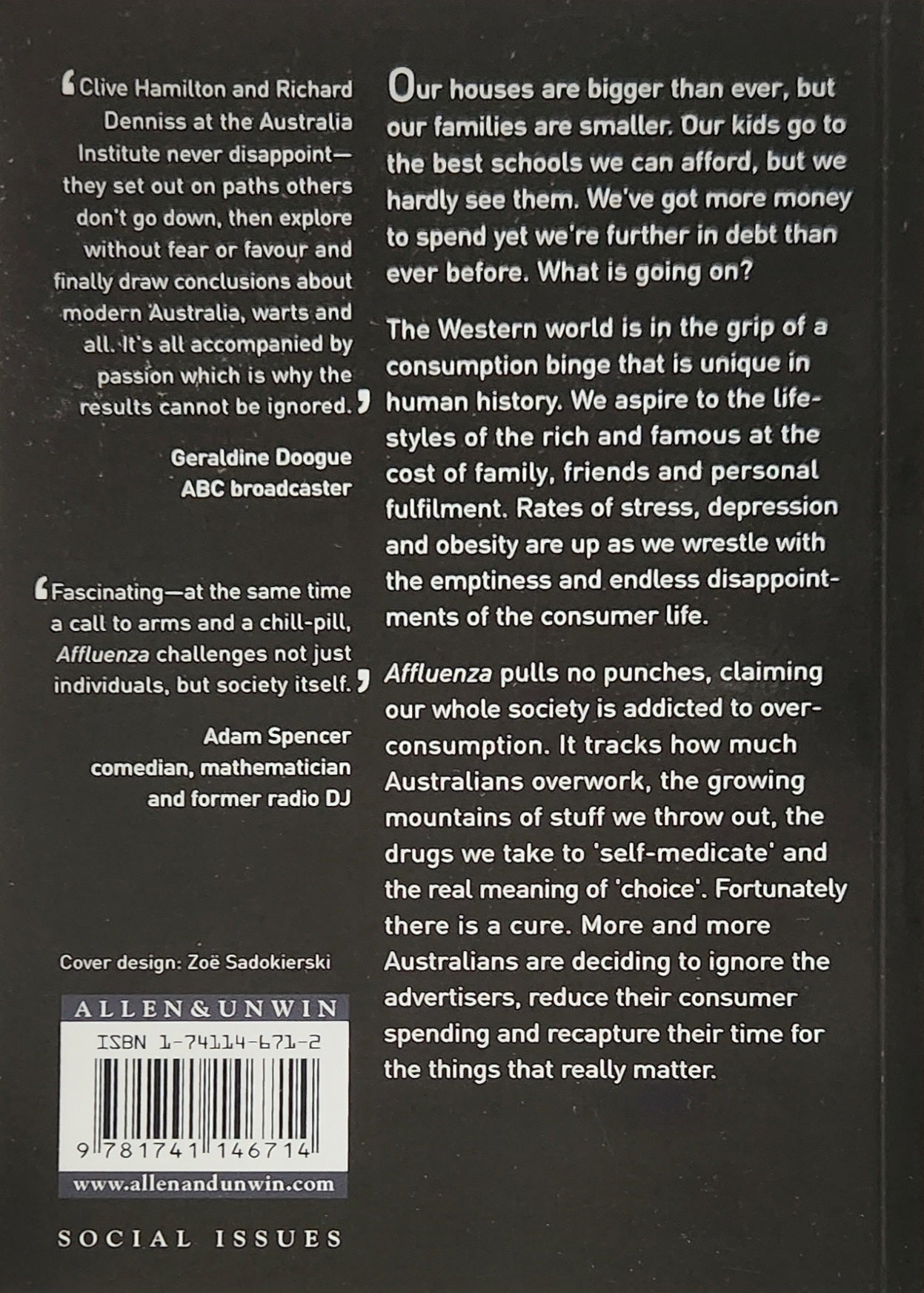 Affluenza: When too much is never enough - Oakmont Books