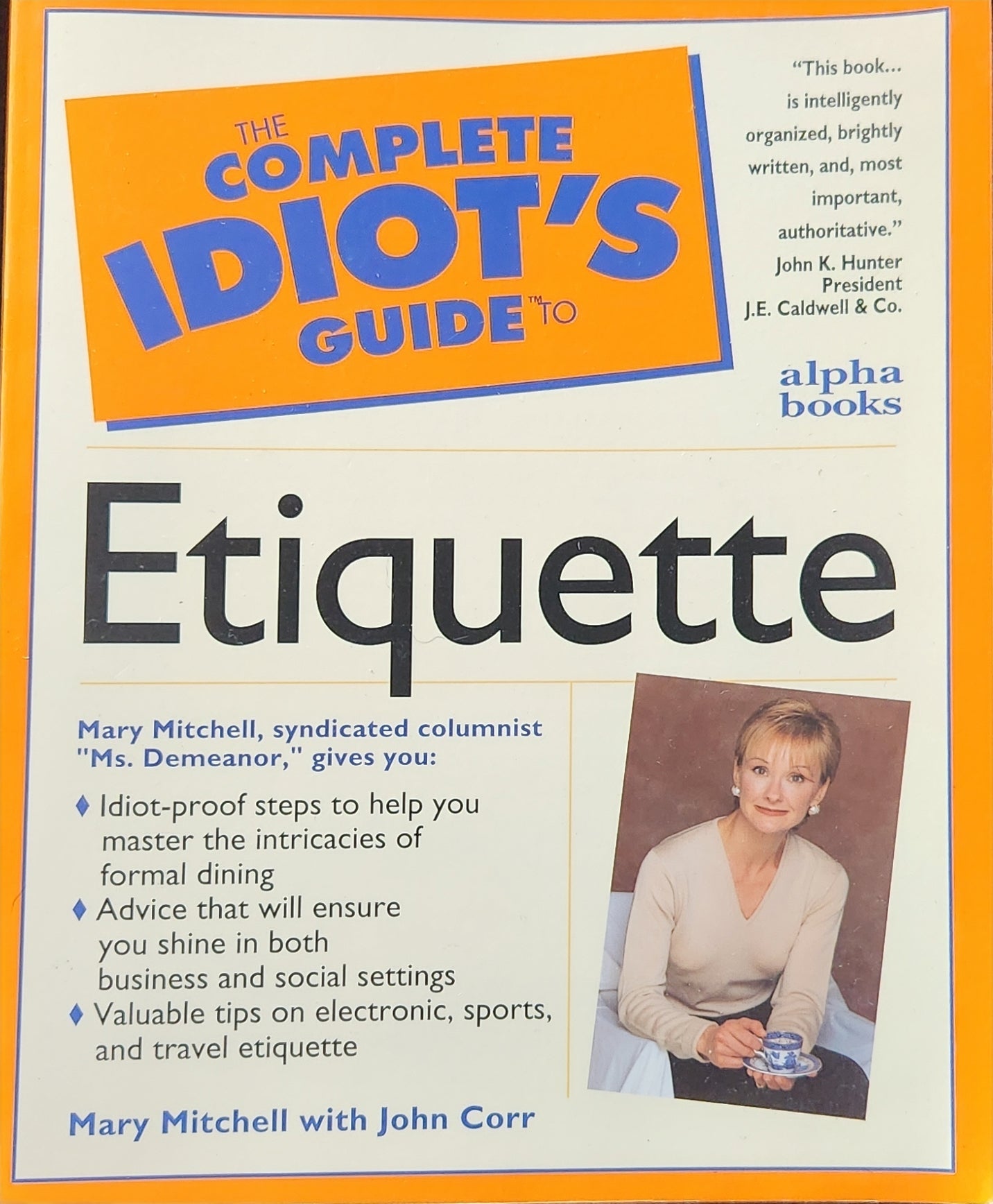 Complete Idiot's Guide to Etiquette - Oakmont Books