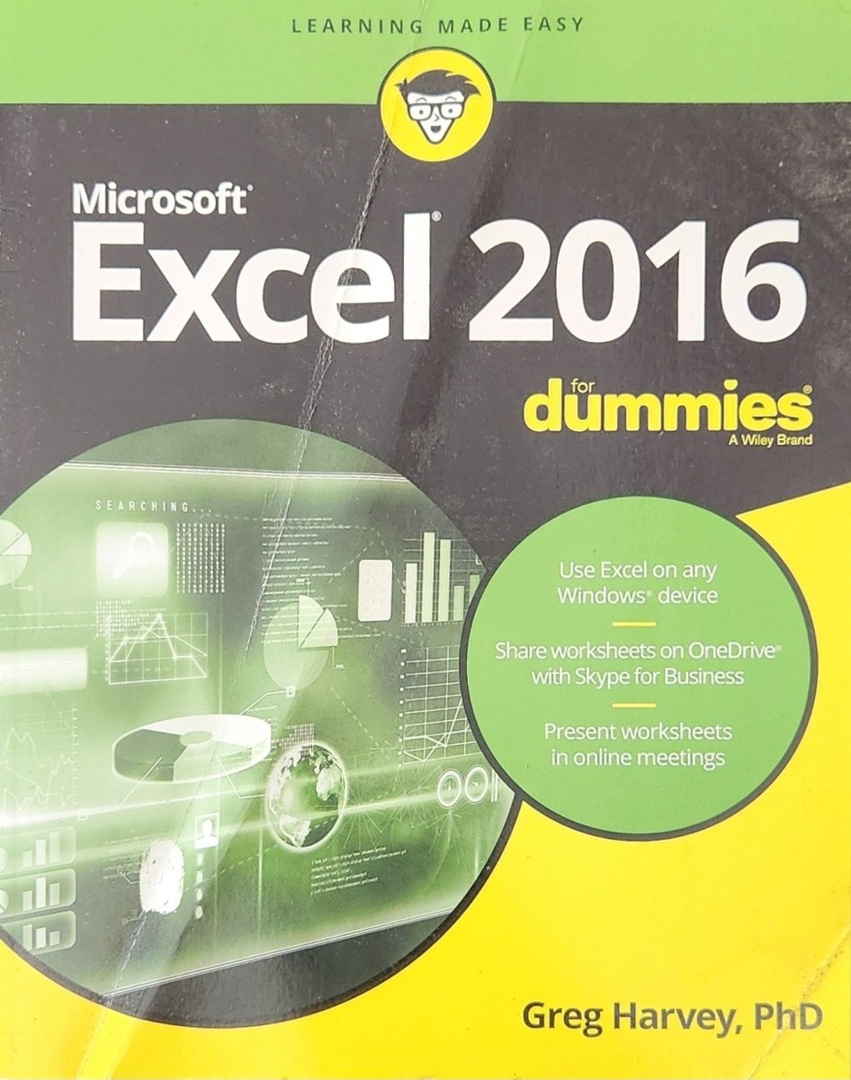 Excel 2016 For Dummies - Oakmont Books
