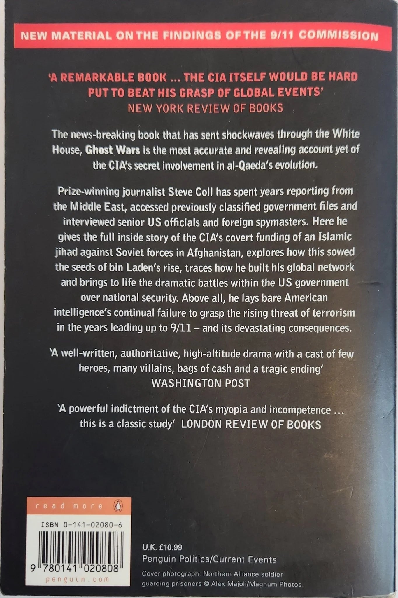 Ghost Wars: The Secret History of the CIA, Afghanistan, and Bin Laden, from the Soviet Invasion to September 10, 2001 - Oakmont Books