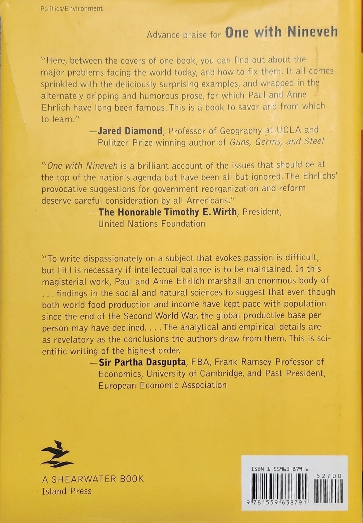 One With Nineveh:: Politics, Consumption, and the Human Future - Oakmont Books