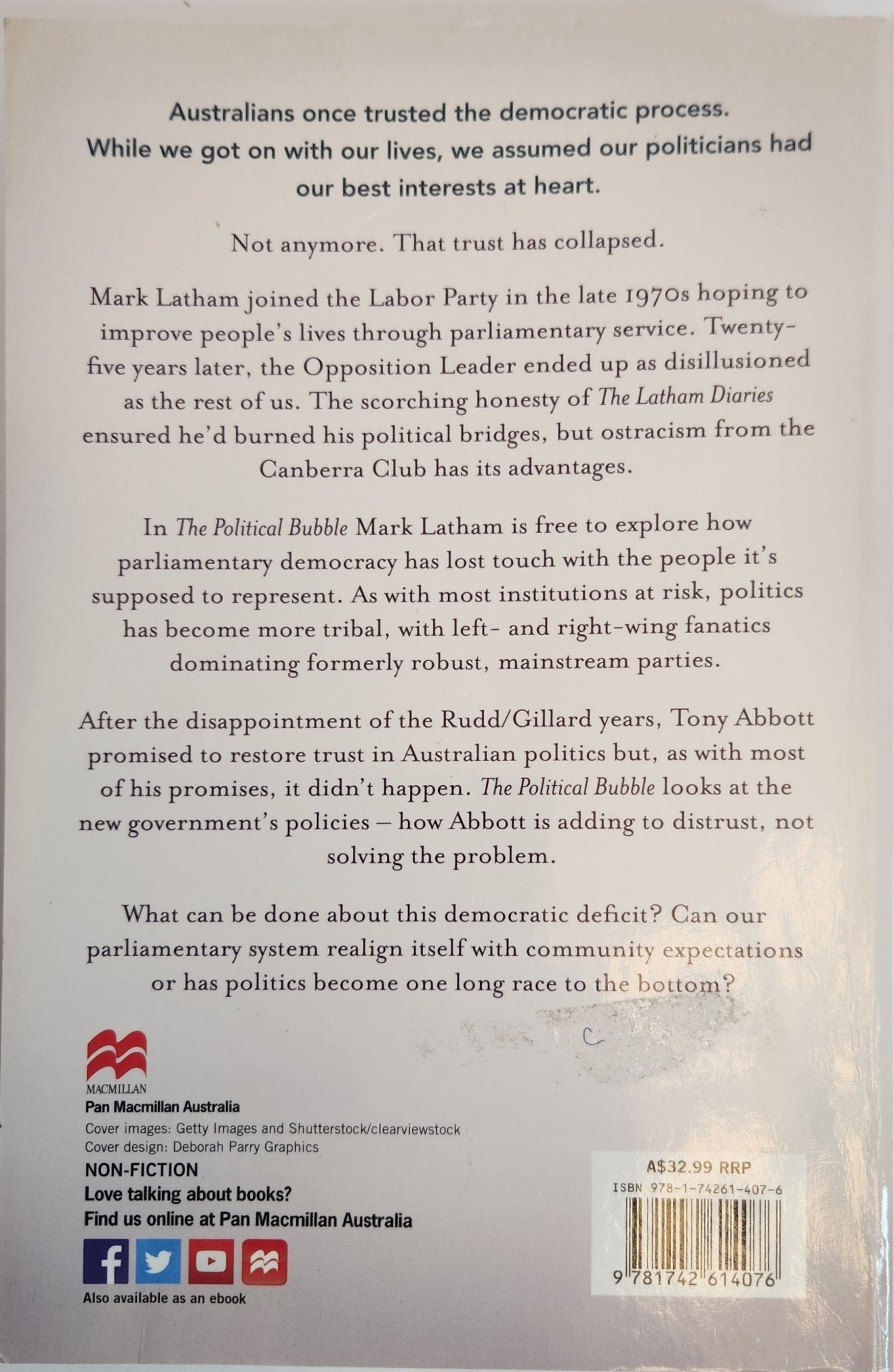 The Political Bubble: Why Australians Don't Trust Politics - My Store