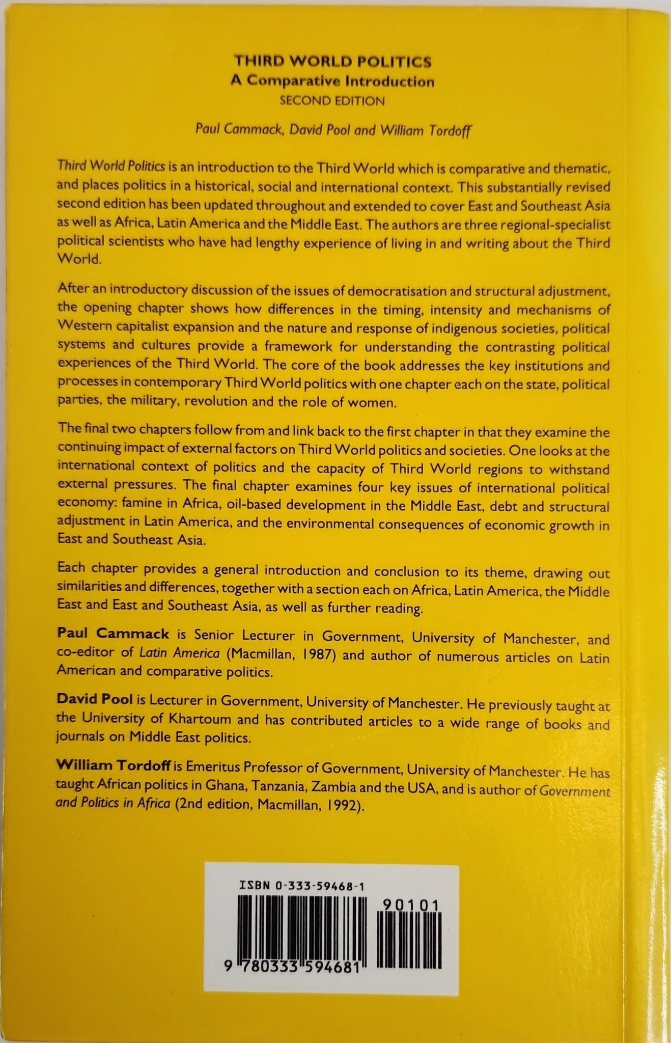 Third World Politics: A Comparative Introduction - My Store