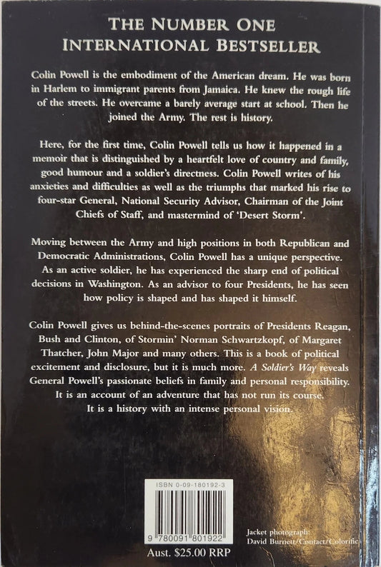 A Soldier's Way: An Autobiography - Oakmont Books