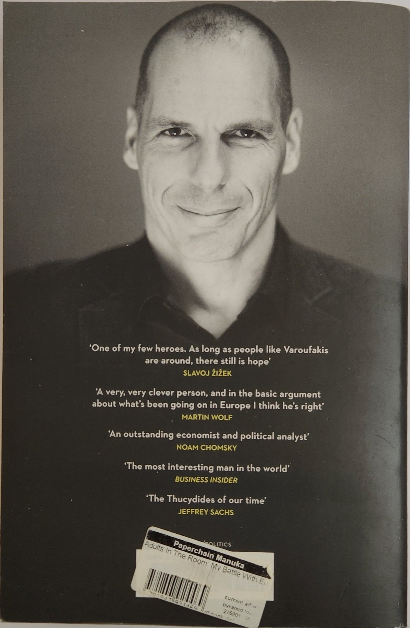 Adults In The Room: My Battle With Europe’s Deep Establishment - Oakmont Books