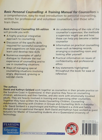 Basic Personal Counselling - Oakmont Books