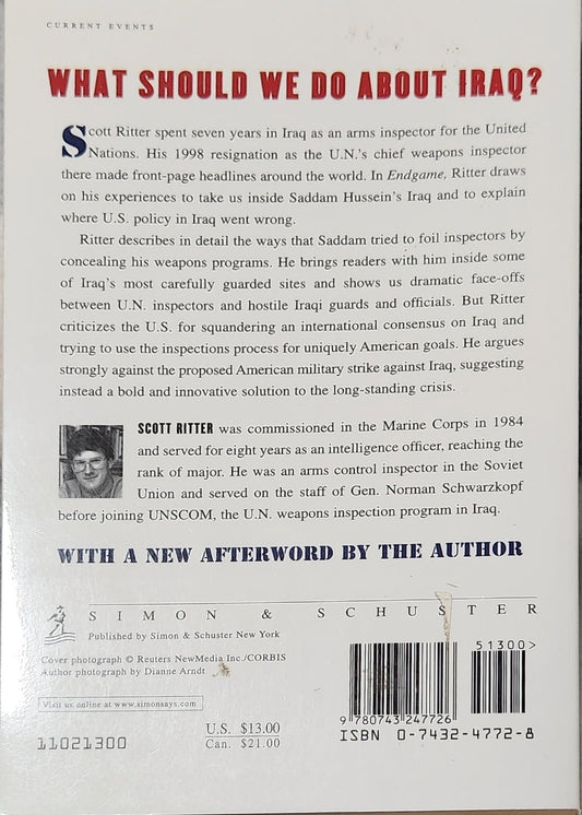 Endgame: Solving the Iraq Crisis - Oakmont Books