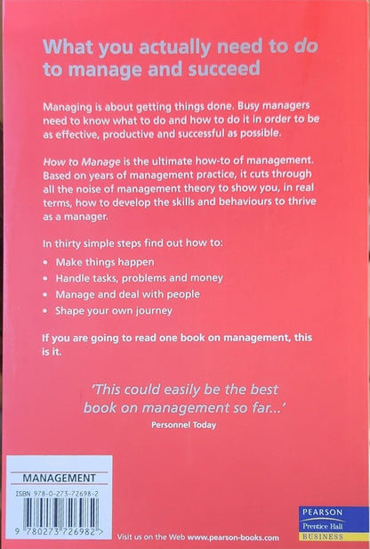 How to Manage - Oakmont Books