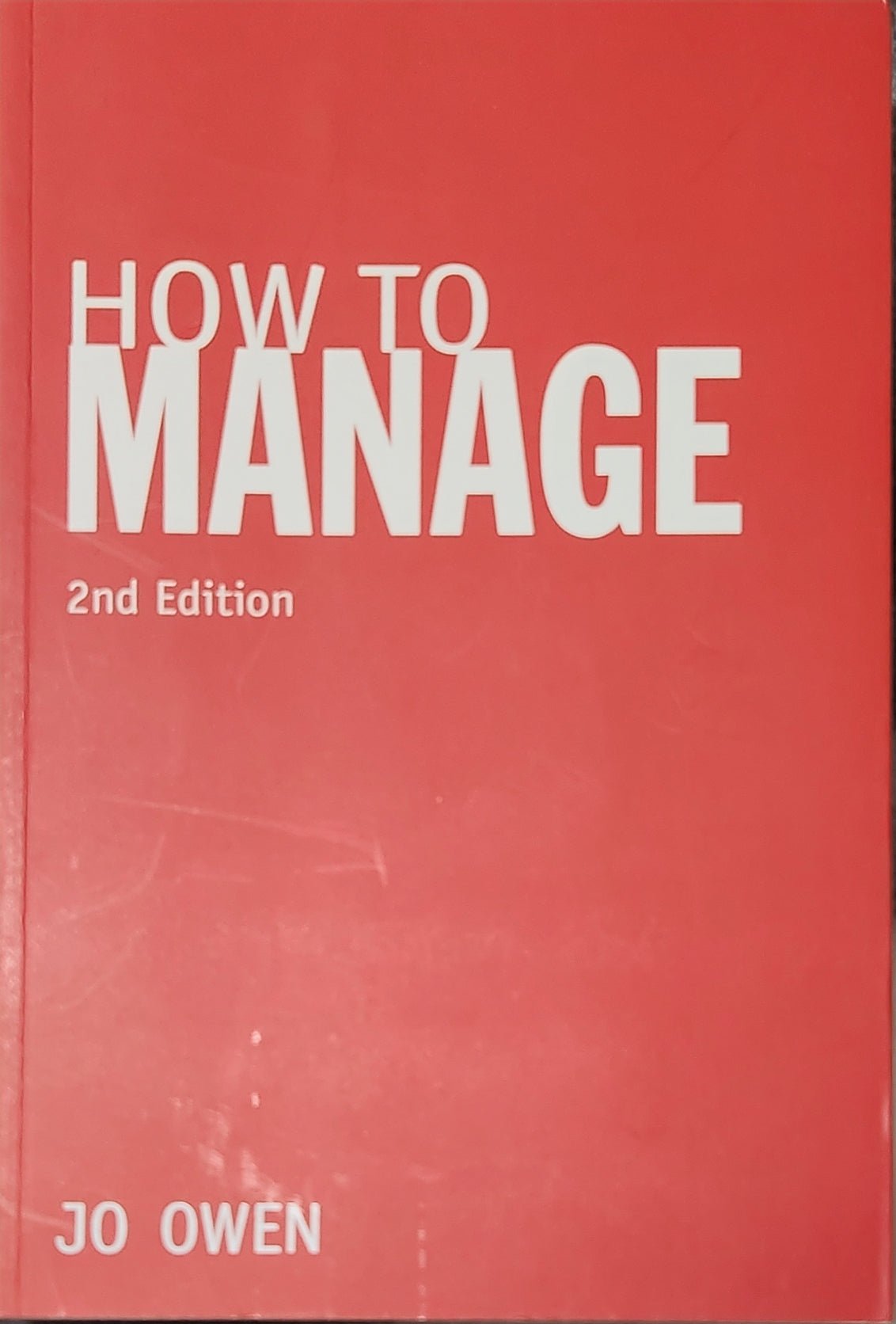 How to Manage - Oakmont Books