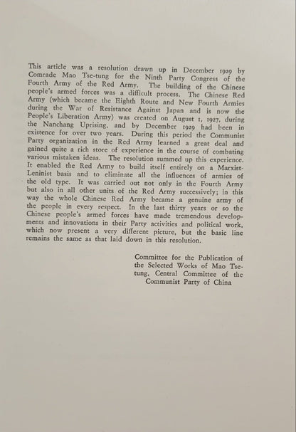 Mao Tse - Tung (Zedong) Writings (RARE) - Oakmont Books