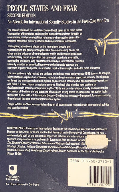 People, States, and Fear: An Agenda for International Security Studies in the Post - Cold War Era - Oakmont Books