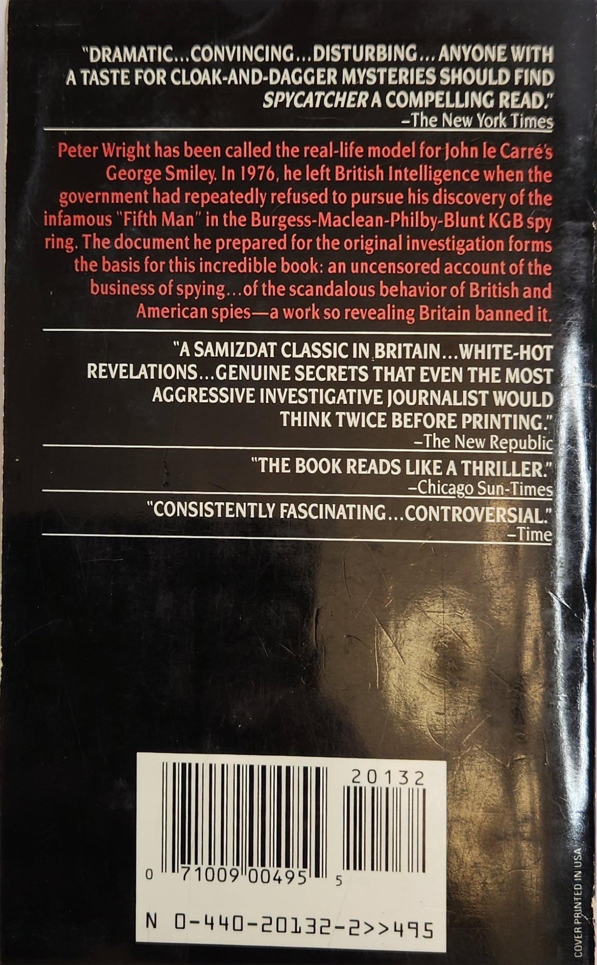 SPYCATCHER The Candid Autobiography of A Senior Intelligence Officer - My Store