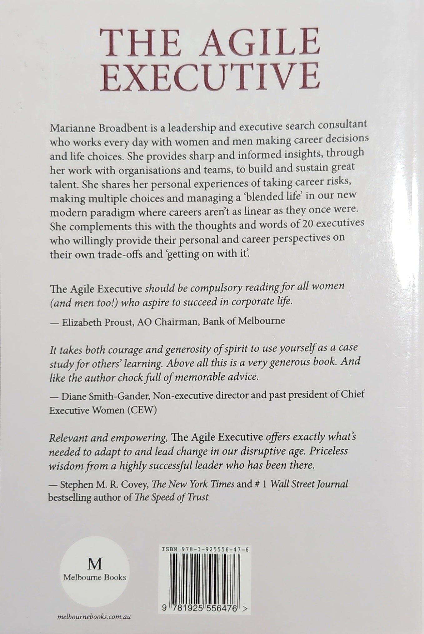 The Agile Executive: Embracing Career Risks and Rewards - Oakmont Books