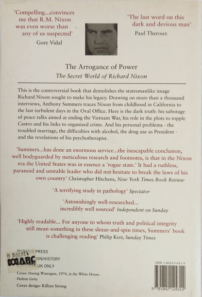 The Arrogance of Power: The Secret World of Richard Nixon - My Store