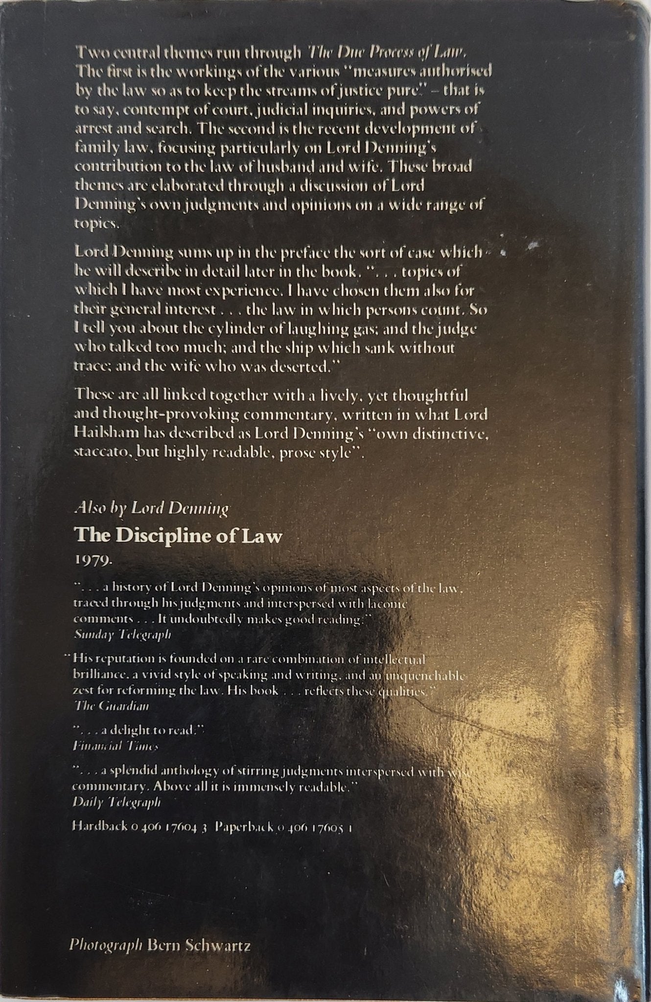 The Due Process of Law (1st EDITION) - My Store