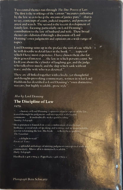 The Due Process of Law (1st EDITION) - My Store