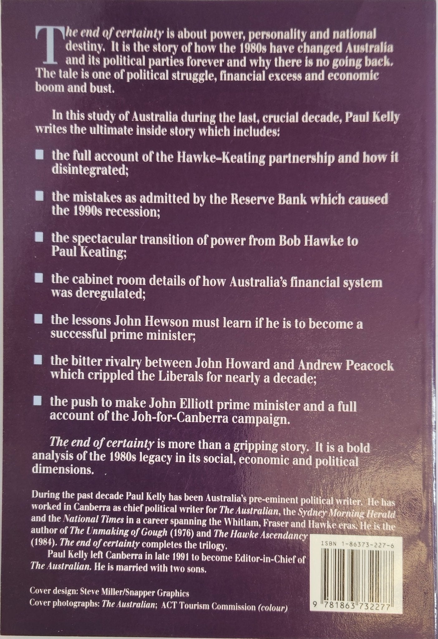 The End of Certainty: The Story of the 1980s - My Store