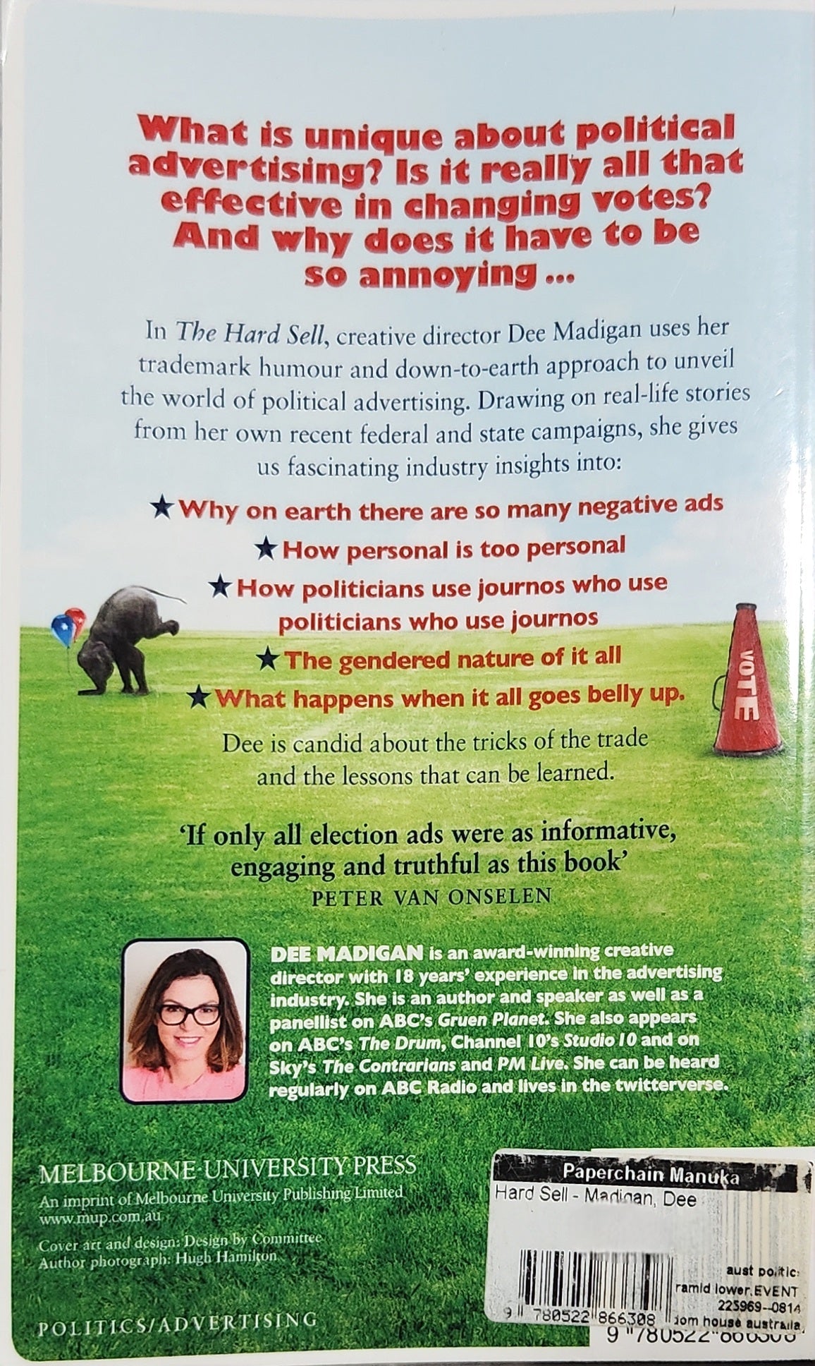 The Hard Sell: The tricks of political advertising - Oakmont Books