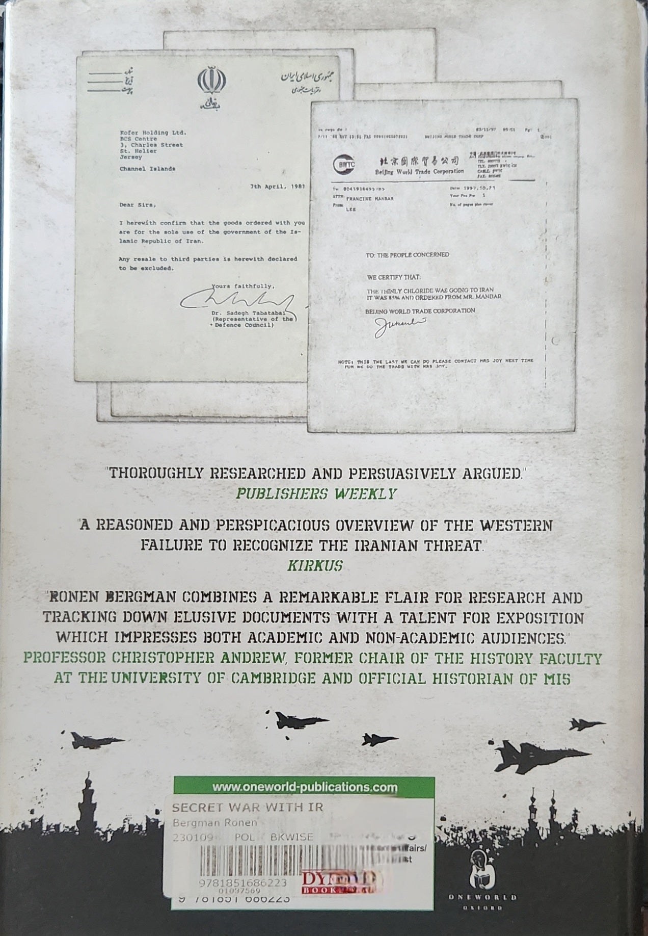 The Secret War with Iran - Oakmont Books