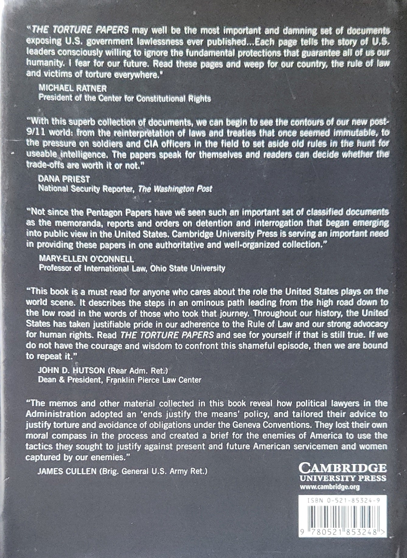 The Torture Papers: The Road to Abu Ghraib - Oakmont Books