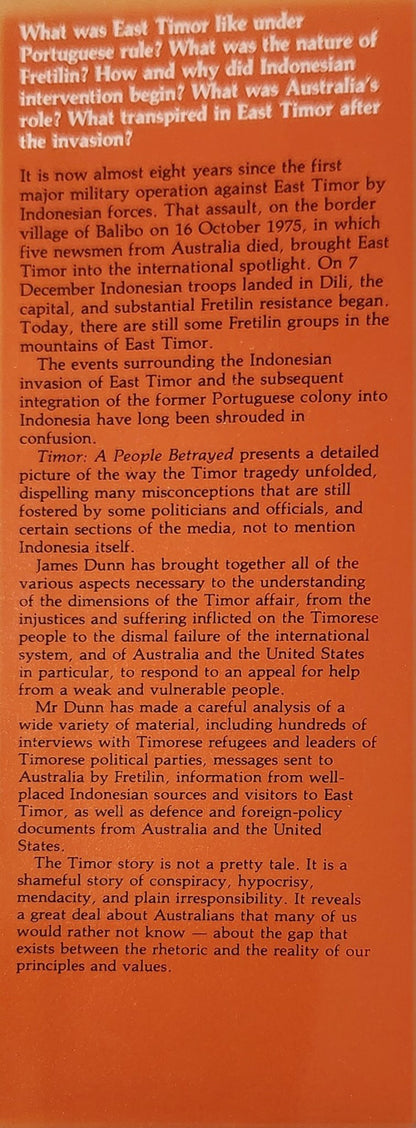 Timor: A People Betrayed - Oakmont Books