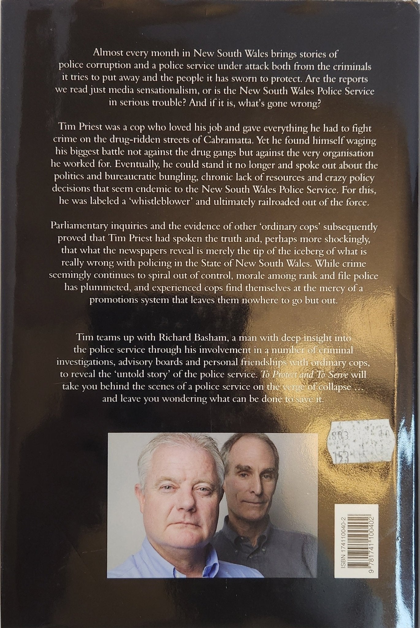 To Protect and to Serve: The Untold Truth about the New South Wales Police Service (1st EDITION) - My Store